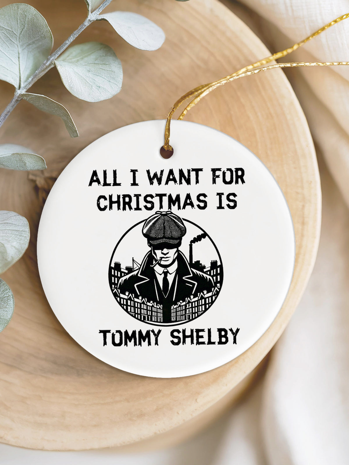 TV Series Inspired Christmas Acrylic Decorative Ornament