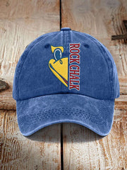 Unisex Retro American Basketball Kansas Jayhawks Print Hat