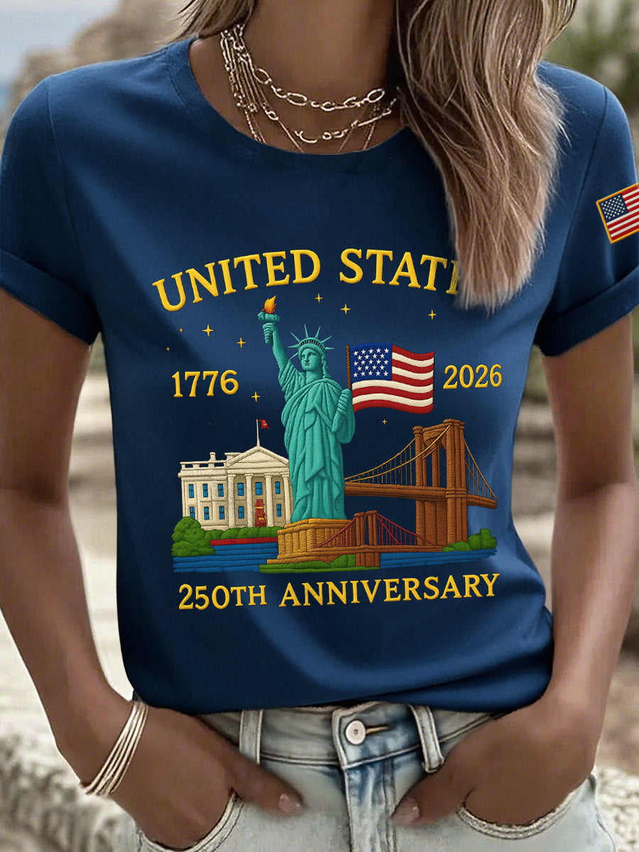 Women's  250th Anniversary Print T-Shirt