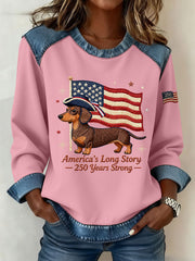 Women's  250 Printed Casual Top