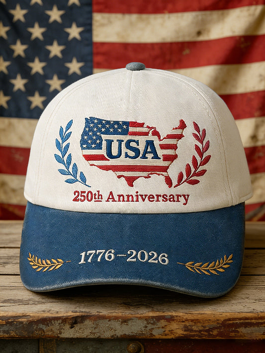 Unisex  250th Anniversary Print Hat