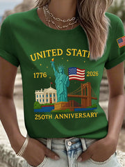 Women's  250th Anniversary Print T-Shirt