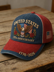 Unisex  250th Anniversary Embroidered Hat