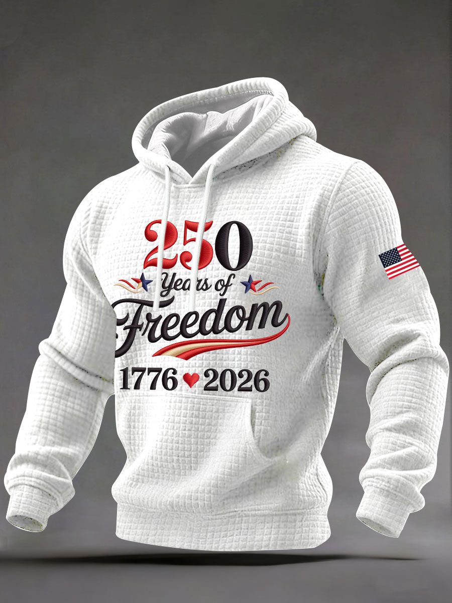 Men's 250 Print Casual Hoodie