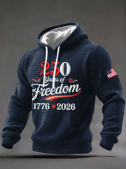Men's 250 Print Casual Hoodie