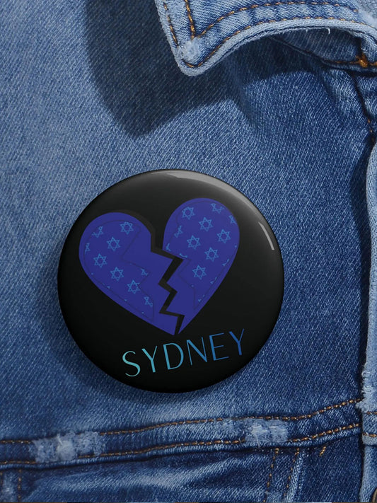 Sydney Broken Heart Brooches