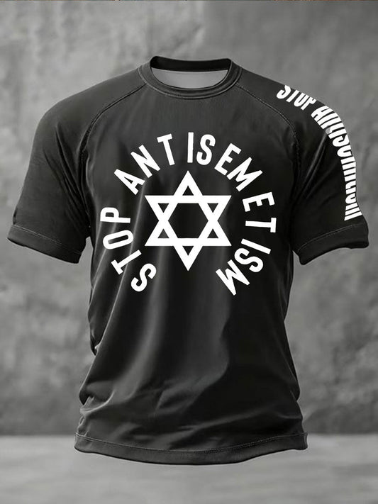 Men's Oppose antisemitism short sleeve t-shirt
