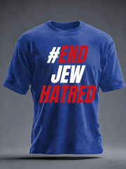 Men's Oppose antisemitism imitation cotton short-sleeved T-shirt