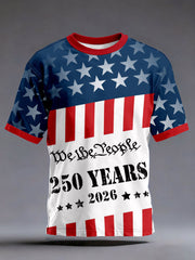 Men's We The People 250 Year Flag T-Shirts