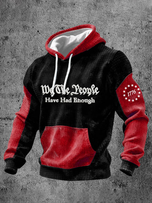 Men's  250th Anniversary Print Casual Hoodie