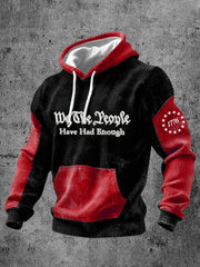 Men's  250th Anniversary Print Casual Hoodie