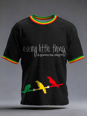 Men's Every Little Thing Is Gonna Be Alright Print T-Shirt