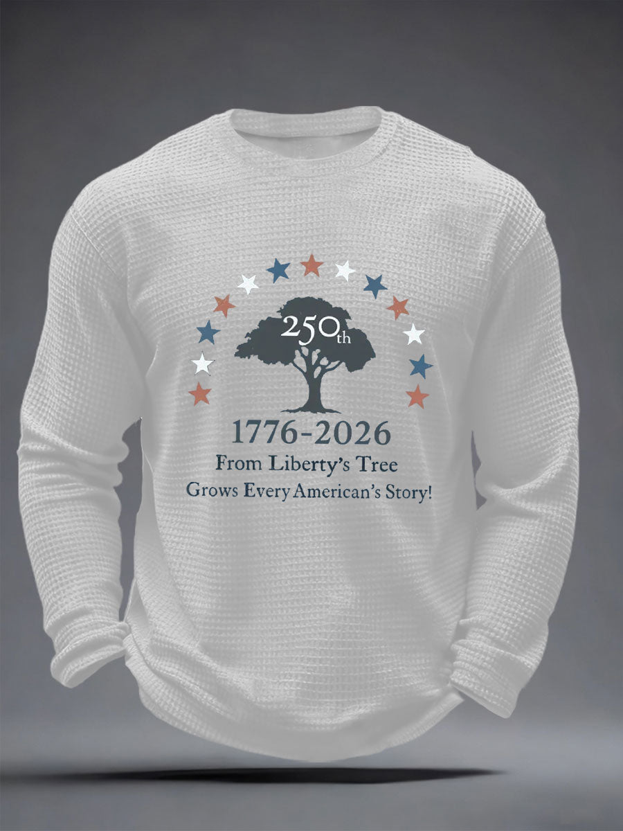 Men's  250 Waffle Long Sleeve T-Shirt