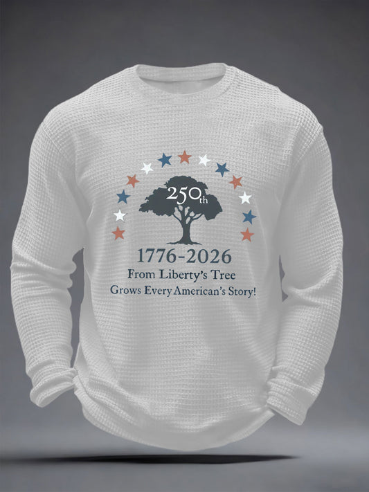 Men's  250 Waffle Long Sleeve T-Shirt