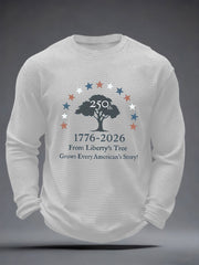 Men's  250 Waffle Long Sleeve T-Shirt