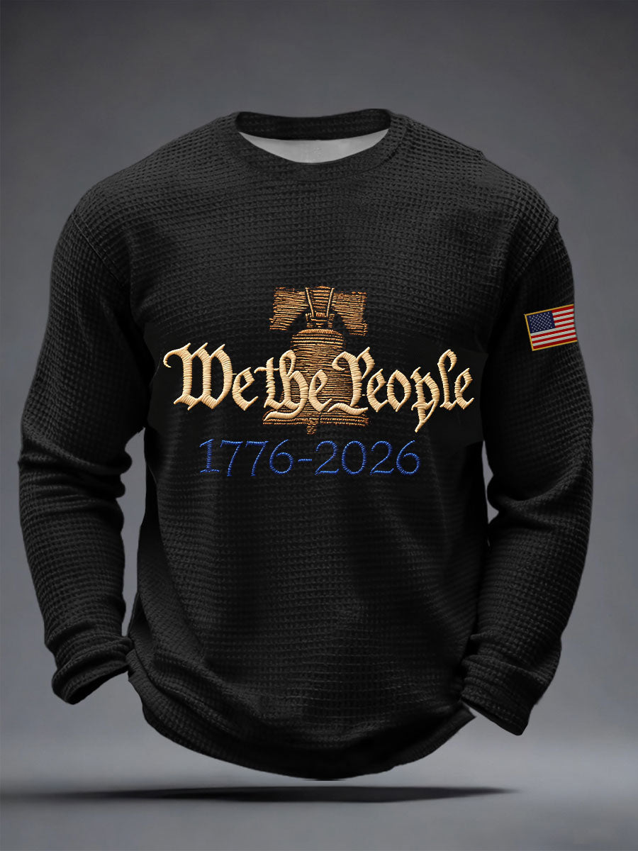 Men's  250 Waffle Long Sleeve T-Shirt