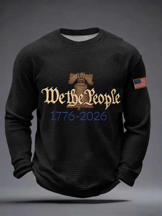 Men's  250 Waffle Long Sleeve T-Shirt