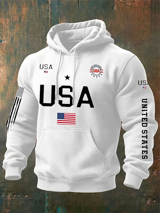 Men's USA Patriotic Hoodies