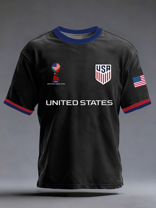 Men's USA Soccer Short Sleeves T-shirt