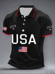 Men's USA Flag Tops