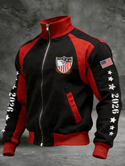 Men's 2026 USA Flag Jackets