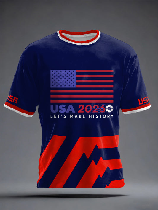 Men's USA Soccer Supporter short sleeves t-shirt