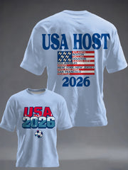 Men's USA Soccer Supporter short sleeves t-shirt