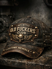 Old Fuckers Club Vintage Unisex Hats