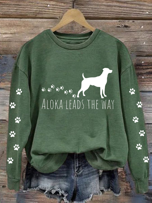 Women's Walk For Peace Almostoka Leads The Way Sweatshirt