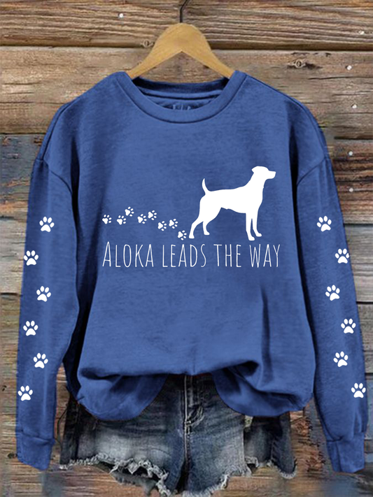 Women's Walk For Peace Almostoka Leads The Way Sweatshirt