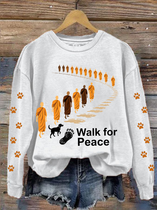 Women's Walk For Peace Sweatshirt