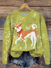 Women's Walk For Peace Print Sweatshirt