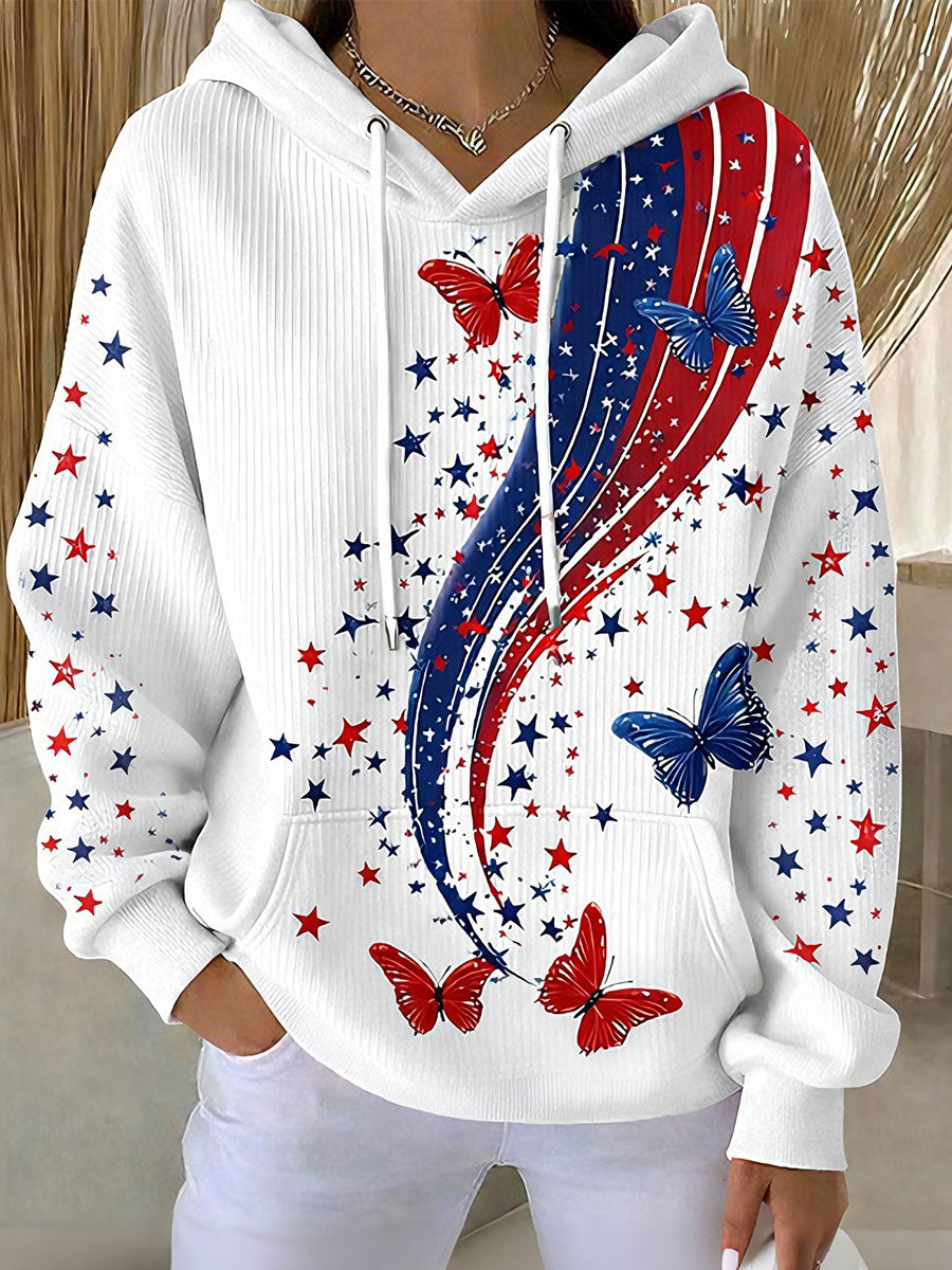 Women's - Flag Butterfly Hoodies