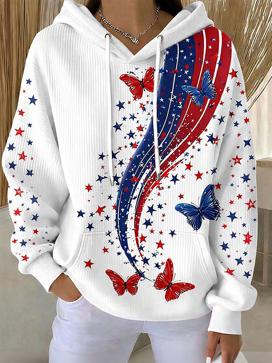Women's - Flag Butterfly Hoodies