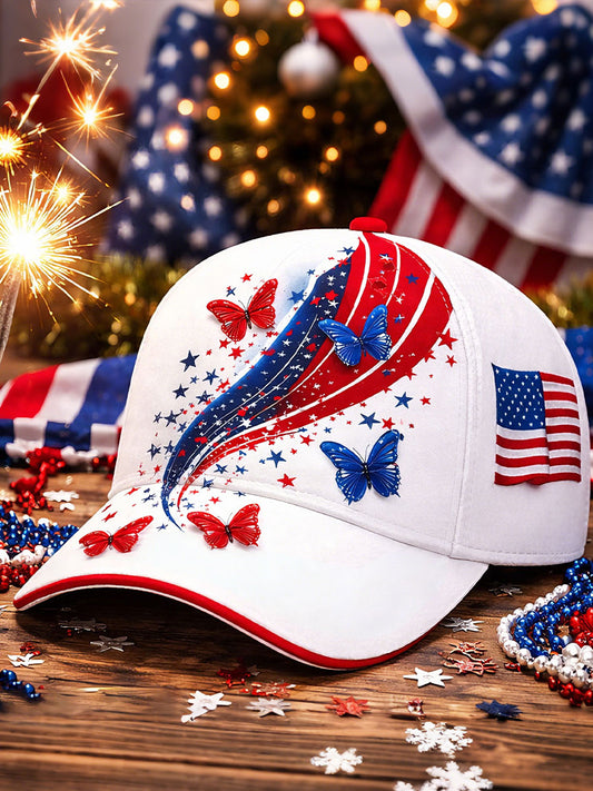 - Flag Butterfly Unisex Hats