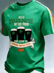 Men's Hello Darkness My Old Friend  T-shirt