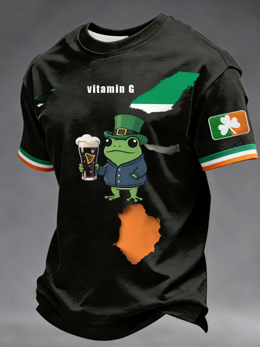 Men's St Patrick's Vitamin G  T-shirt
