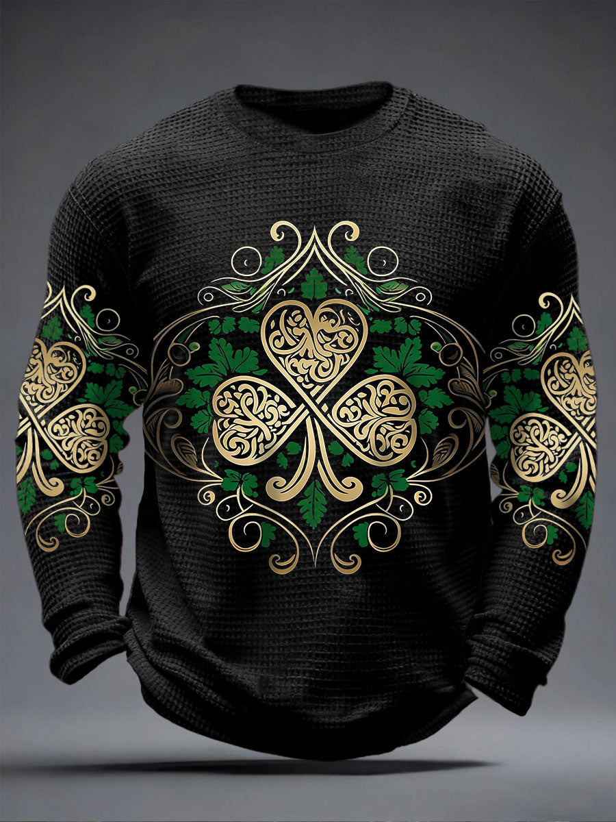 Men's St. Patrick's Day Printed Casual T-Shirt