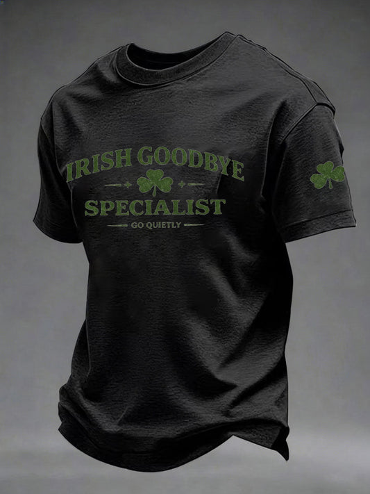 Men's St. Patrick's Day Printed Casual T-Shirt