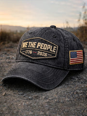 USA 1776-2026 Printed Casual Unisex Cap