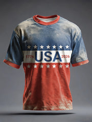 Men's USA 1776-2026 Print T-Shirt