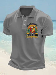 Men's  It‘s 5 O'clock Everywhere Ptinted polo shirt