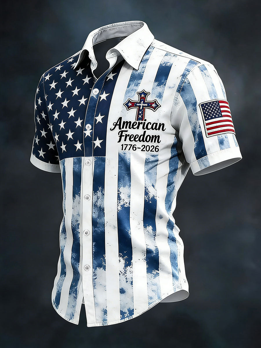 Men's America Freedom 1776-2026 Shirts