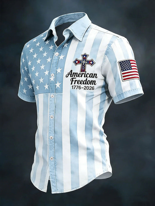 Men's America Freedom 1776-2026 Shirts