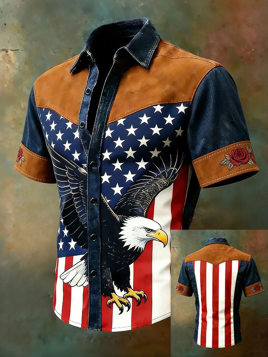 Men's American Western Casual Shirts