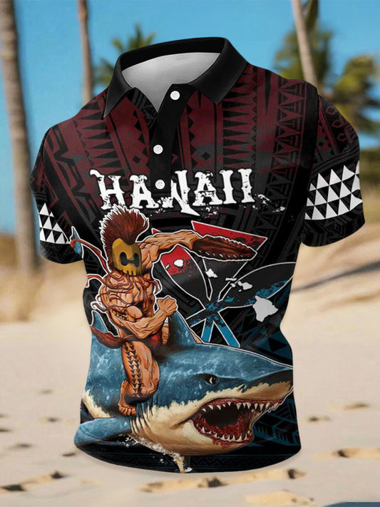 Men's Hawaii Ikaika Warrior Helmet Shirt