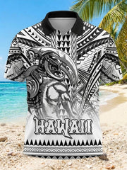 Men's Hawaii Ikaika Warrior Printed Shirt