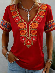 Women's Mexican Art Cinco de Mayo T-Shirt