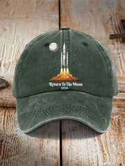 Unisex  Return To The Moon 2026 Print Hat