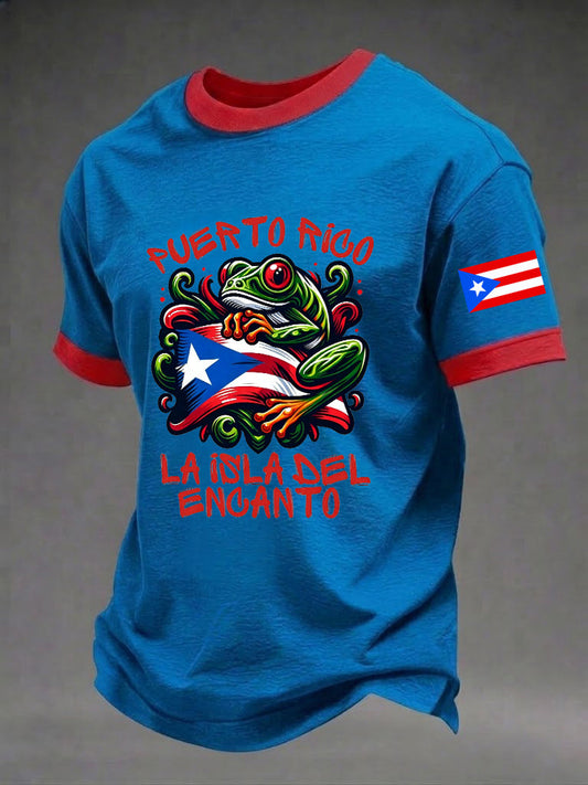 Men's Puerto Rico Printed T-shirt